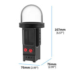Custodia impermeabile in alluminio per DJI Osmo Pocket 3, resistente fino a 80 metri per immersioni profonde., Standard, Universal Dual-Card, Magnetic Quick-Release Dual-Card, 1 inch Ball Head