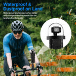 Custodia impermeabile in alluminio per DJI Osmo Pocket 3, resistente fino a 80 metri per immersioni profonde., Standard, Universal Dual-Card, Magnetic Quick-Release Dual-Card, 1 inch Ball Head