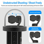 Custodia impermeabile in alluminio per DJI Osmo Pocket 3, resistente fino a 80 metri per immersioni profonde., Standard, Universal Dual-Card, Magnetic Quick-Release Dual-Card, 1 inch Ball Head