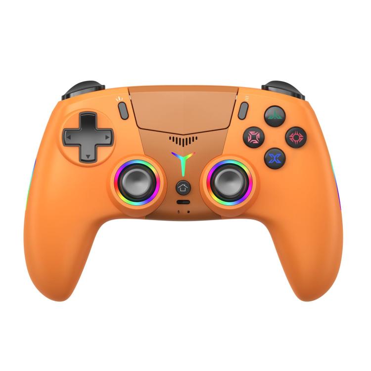 Controller wireless per PS5, gamepad Bluetooth con luce RGB, effetto Hall Joy, pulsante macro posteriore.