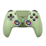 Controller wireless per PS5, gamepad Bluetooth con luce RGB, effetto Hall Joy, pulsante macro posteriore.