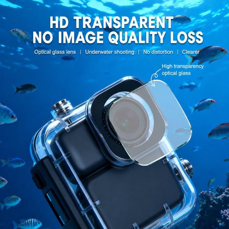 Custodia impermeabile fino a 60 metri, guscio protettivo per alloggiamento subacqueo., For DJI Osmo Nano