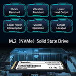 HereYou M.2 NVMe PCIe 3.0 SSD 2280 Unità a stato solido interna per laptop, 128GB, 256GB, 512GB, 1TB