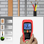 Rilevatore di montanti elettronico 5 in 1 con livella a bolla e magnete per legno, metallo e cavi elettrici sotto tensione., 850