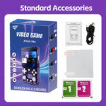 X36 Ultra, console portatile retrò con schermo IPS da 4,2 pollici, Android 10.0, Wi-Fi e joystick RGB., 64G Transparent Black, 128G Transparent Black, 64G Transparent White, 128G Transparent White, 64G Transparent Purple, 128G Transparent Purple       ...
