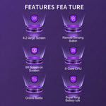 X36 Ultra, console portatile retrò con schermo IPS da 4,2 pollici, Android 10.0, Wi-Fi e joystick RGB., 64G Transparent Black, 128G Transparent Black, 64G Transparent White, 128G Transparent White, 64G Transparent Purple, 128G Transparent Purple       ...