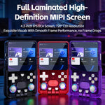 X36 Ultra, console portatile retrò con schermo IPS da 4,2 pollici, Android 10.0, Wi-Fi e joystick RGB., 64G Transparent Black, 128G Transparent Black, 64G Transparent White, 128G Transparent White, 64G Transparent Purple, 128G Transparent Purple       ...