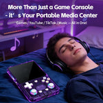 X36 Ultra, console portatile retrò con schermo IPS da 4,2 pollici, Android 10.0, Wi-Fi e joystick RGB., 64G Transparent Black, 128G Transparent Black, 64G Transparent White, 128G Transparent White, 64G Transparent Purple, 128G Transparent Purple       ...