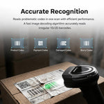 Yokoscan BWHS28 AiPro 2.4G Bluetooth Wireless 2D Barcode Scanner Scanning Gun For Supermarket Logistics & Warehouse, No Base, With Base