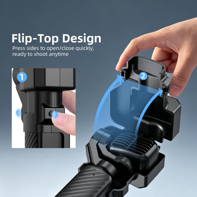 Custodia protettiva semi-chiusa antipolvere per obiettivo e schermo BRDRC del DJI Osmo Pocket 4P.