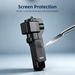 Custodia protettiva semi-chiusa antipolvere per obiettivo e schermo BRDRC del DJI Osmo Pocket 4P.