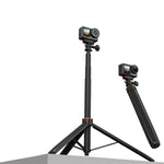 Per DJI Osmo Pocket 4P / 3 Asta di prolunga per treppiede Flymile da 1,6 m con sistema di estrazione a scatto One-Click