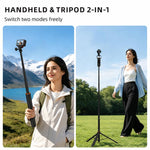 Per DJI Osmo Pocket 4P / 3 Asta di prolunga per treppiede Flymile da 1,6 m con sistema di estrazione a scatto One-Click
