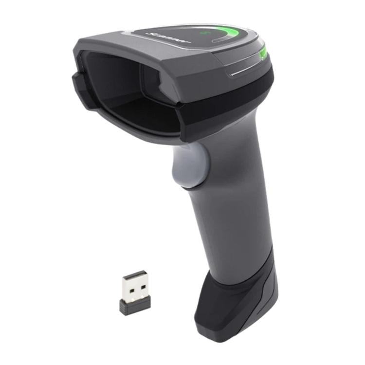 Yokoscan BWHS28AiMax 2.4G Bluetooth Wireless 2D Barcode Scanner Barcode Reader For Supermarket Cashier, No Base, With Base