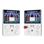 Console portatile retrò R36 MAX2 con schermo da 4,5 pollici, Linux open source e Wi-Fi 2.4G per il multiplayer., 64G, 128G