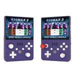 Console portatile retrò R36 MAX2 con schermo da 4,5 pollici, Linux open source e Wi-Fi 2.4G per il multiplayer., 64G, 128G