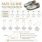 Scarpe basse da donna con rialzo interno, stile balletto, punta quadrata, doppia fibbia, modello slip-on casual, con punta quadrata e doppia fibbia., 35, 36, 37, 38, 39, 40