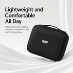Set BUBM DRS da 3 pezzi: organizer elettronico, borsa da viaggio per cavi, custodia impermeabile per accessori.