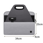 Borsa portadocumenti con chiusura a chiave BUBM, custodia per raccoglitori e cartelle.