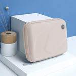 Custodia rigida in EVA BUBM per hard disk portatile, antiurto, con organizer per cavi e borsa per accessori elettronici.