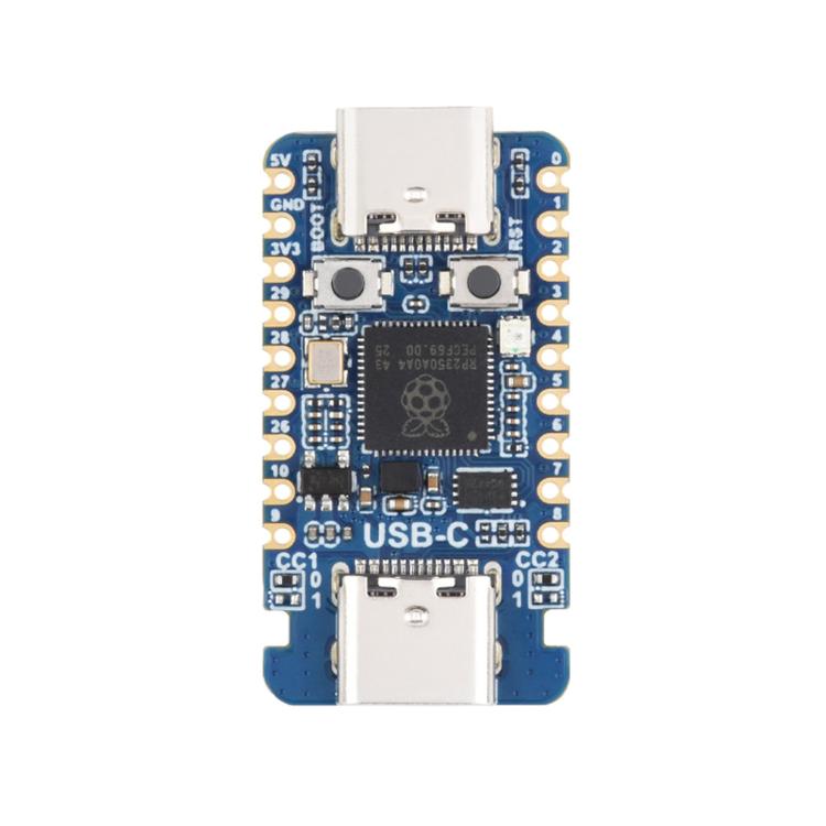 Scheda di sviluppo mini dual-core Waveshare RP2350-USB-CM per Raspberry Pi, PIO-USB Female, PIO-USB Male