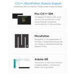 Scheda di sviluppo mini dual-core Waveshare RP2350-USB-CM per Raspberry Pi, PIO-USB Female, PIO-USB Male