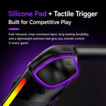 Per Nintendo Switch, 2 controller magnetici sinistro + destro, joystick a 9 assi RGB con sensore di movimento ed effetto Hall, Bluetooth 5.4, funzione di riattivazione e fuoco a raffica.
