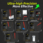 Multimetro a infrarossi ad alta precisione BSIDE SH6 con touchscreen, 2 in 1, misuratore di temperatura e tester elettrico., Standard, SH6