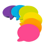 Blocchetti di post-it colorati e carini, a forma di personaggi, con adesivi vivaci., 8 PCS/Pack Heart, 6 PCS/Pack Heart, 8 PCS/Pack Star, 6 PCS/Pack Star, 8 PCS/Pack Speech Bubble, 6 PCS/Pack Speech Bubble, 6 PCS/Pack Round, 8 PCS/Pack Round           ...