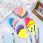 Blocchetti di post-it colorati e carini, a forma di personaggi, con adesivi vivaci., 8 PCS/Pack Heart, 6 PCS/Pack Heart, 8 PCS/Pack Star, 6 PCS/Pack Star, 8 PCS/Pack Speech Bubble, 6 PCS/Pack Speech Bubble, 6 PCS/Pack Round, 8 PCS/Pack Round           ...