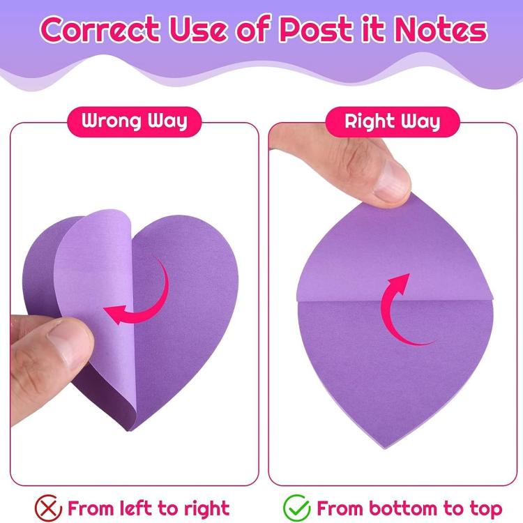 Blocchetti di post-it colorati e carini, a forma di personaggi, con adesivi vivaci., 8 PCS/Pack Heart, 6 PCS/Pack Heart, 8 PCS/Pack Star, 6 PCS/Pack Star, 8 PCS/Pack Speech Bubble, 6 PCS/Pack Speech Bubble, 6 PCS/Pack Round, 8 PCS/Pack Round           ...