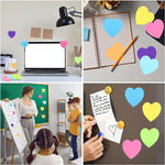 Blocchetti di post-it colorati e carini, a forma di personaggi, con adesivi vivaci., 8 PCS/Pack Heart, 6 PCS/Pack Heart, 8 PCS/Pack Star, 6 PCS/Pack Star, 8 PCS/Pack Speech Bubble, 6 PCS/Pack Speech Bubble, 6 PCS/Pack Round, 8 PCS/Pack Round           ...