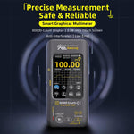BSIDE S600A Multimetro grafico touchscreen da 60000 conteggi Tester fotovoltaico True-RMS con registratore di dati, Standard, Standard+TP02 Flexible Current Clamp