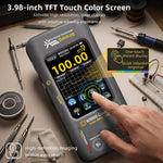BSIDE S600A Multimetro grafico touchscreen da 60000 conteggi Tester fotovoltaico True-RMS con registratore di dati, Standard, Standard+TP02 Flexible Current Clamp