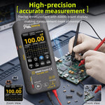 BSIDE S600A Multimetro grafico touchscreen da 60000 conteggi Tester fotovoltaico True-RMS con registratore di dati, Standard, Standard+TP02 Flexible Current Clamp