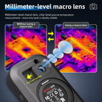 Multimetro a infrarossi HD touchscreen BSIDE SH8 2 in 1 con termocamera e display touchscreen., SH8