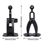 Staffa di fissaggio adesiva per console centrale di navigazione auto, Clip Type