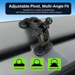 Staffa di fissaggio adesiva per console centrale di navigazione auto, Clip Type
