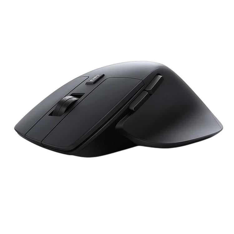 Mouse ergonomico wireless W&P M-WB2 con tripla modalità Bluetooth e 2.4G, silenzioso.
