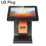 Registratore di cassa multifunzione Yokoscan T5 MINI con doppio schermo touch screen per negozi di bubble tea e supermercati., US Plug, UK Plug, EU Plug, AU Plug