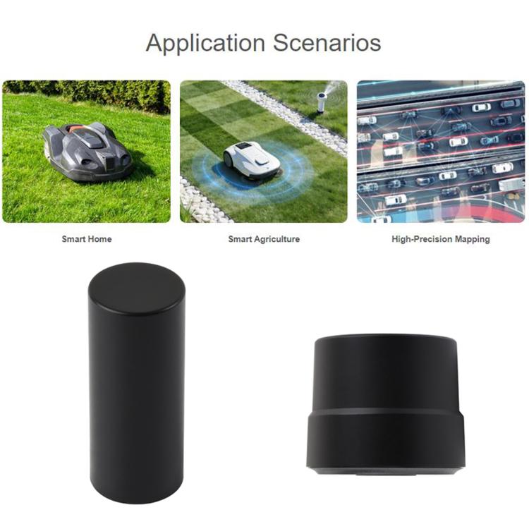 Antenna di posizionamento di precisione attiva elicoidale a quattro fili WAVESHARE GNSS multi-satellite multifrequenza L1+L2+L5, Q23, Q50