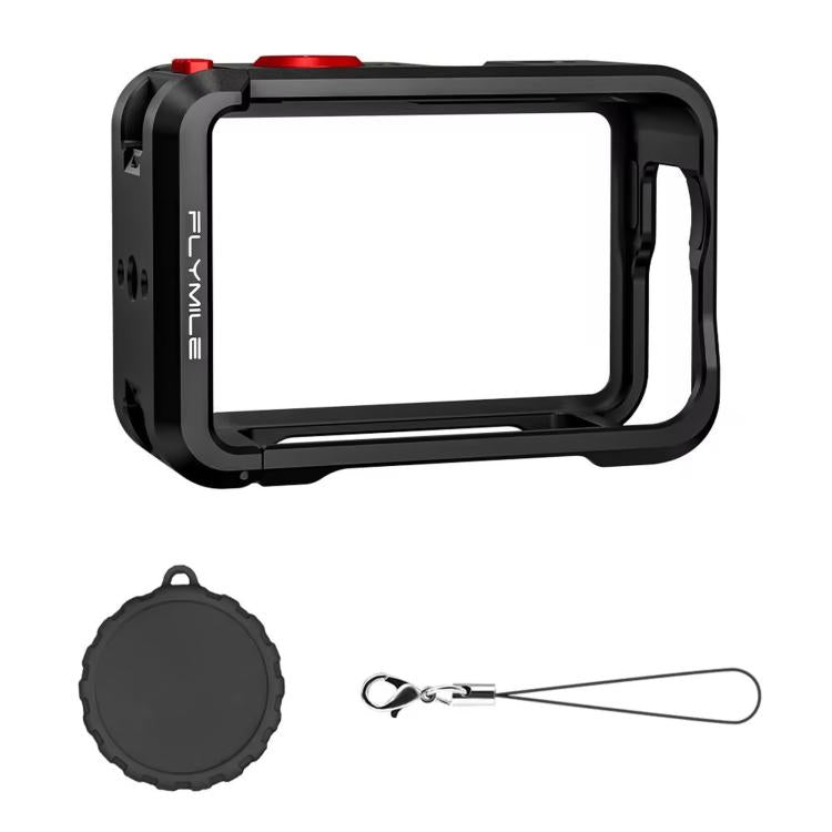 Telaio di estensione con custodia protettiva in metallo per fotocamera DJI Osmo Action 6 Flymile.