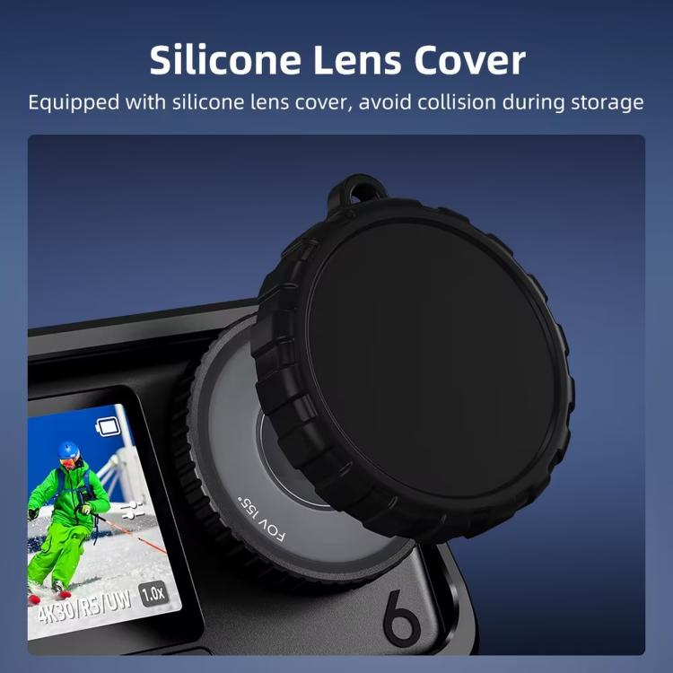 Telaio di estensione con custodia protettiva in metallo per fotocamera DJI Osmo Action 6 Flymile.