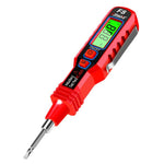 Penna tester di tensione con allarme acustico-ottico a induzione e display digitale, rilevatore di tensione per uso domestico, CZDANG F8