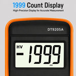 DT9205A Multimetro digitale intelligente con display digitale, tester di corrente e tensione., DT9205A
