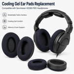 1 paio di cuscinetti auricolari di ricambio in gel rinfrescante per cuffie Sennheiser HD280 Pro, in morbida schiuma memory foam., or Sennheiser HD280 Pro