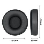 1 paio di cuscinetti auricolari di ricambio per cuffie Anker Soundcore H30i, PU Leather Version, Protein Leather Version, Cooling Gel Version