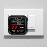 CZDANG A8 Tester di dispersione presa Rilevatore di polarità filo sotto tensione terra neutro e terra, EU Plug, UK Plug, US Plug