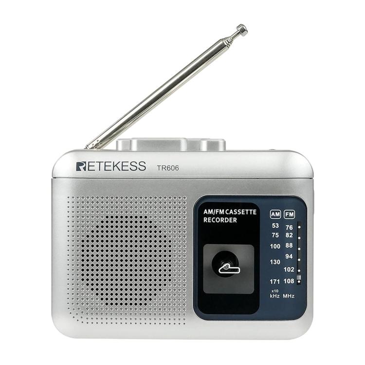 RETEKESS TR606 Lettore di cassette portatile retrò con radio