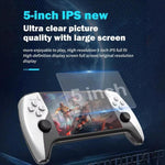 Console di gioco portatile retrò SF3500 con schermo IPS da 5 pollici, uscita HDMI FHD e mappatura dei tasti., SF3500